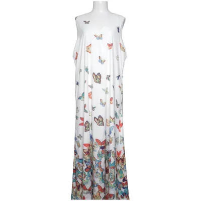 Robe longue (Blanc, Multicolore) de Floryday