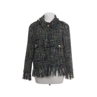 Overshirt (Black, Multicolored) from Zara Woman Acrylic, Polyester, Wool