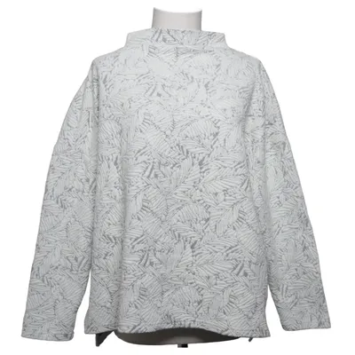 Sweater (White, Gray) from MXO Cotton, Polyester