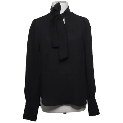 Sløjfebluse (Sort) fra Mint & Berry