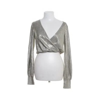 Omlottopp (Guldfärgad) från Zara W&B Collection Polyester, Elastan