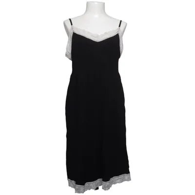 Natkjole (Sort, Hvid) fra Isabella Elastan, Polyamid, Viscose