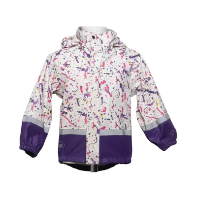 Regnjacka (Lila, Vit, Flerfärgad) från Pax Polyester