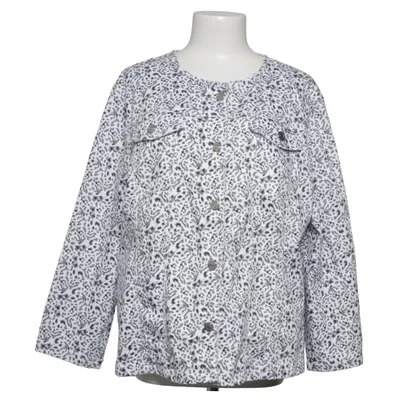 Blouse (Wit, Grijs) van Soda Collection Katoen, Elastaan