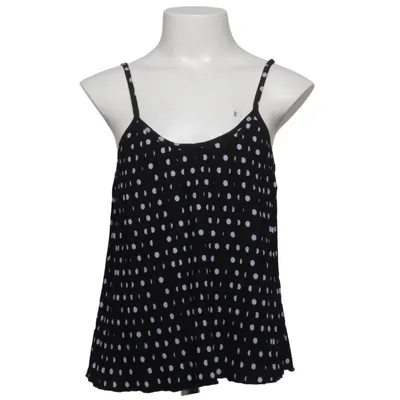 Tank Top (Black, White) from XOXO Friends Elastane, Polyester