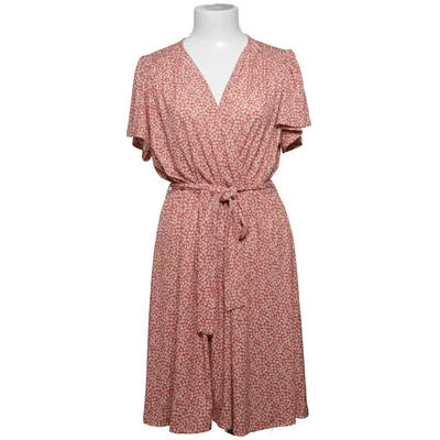 Wrap dress (Red, White, Brown) from Anna Field Recycled polyester