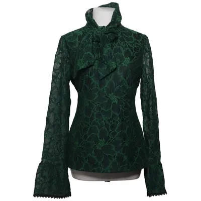 Blouse lavallière (Vert, Noir) de Dry Lake
