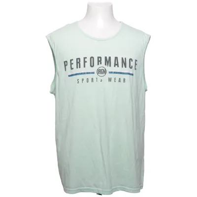 Tanktop (Groen) van Identic Man Katoen, Polyester