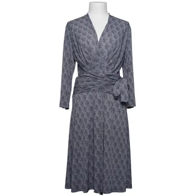 Wikkeljurk (Blauw, Wit) van Ilse Jacobsen Elastaan, Polyester