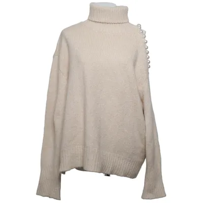 Turtleneck (Beige) from Nisan Acrylic, Elastane, Polyester