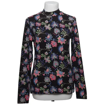 T-shirt à manches longues (Noir, Multicolore) de Ambika Élasthane, Polyester