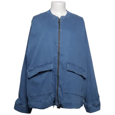 Denim jacket (Blue) from Pure by Ulla Popken Elastane, Organic cotton