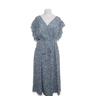 Dress (Blue, Multicolored) from Shein Curve Polyester