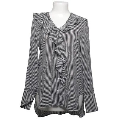 Blouse (Noir, Blanc) de Zara Basic Collection