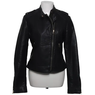 Bikerjacka (Svart) från Crocker Denims Artisan Polyester, Polyuretan