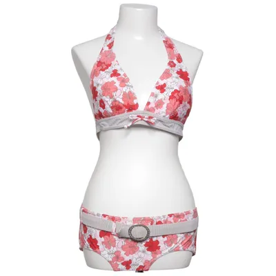 Bikini (Rouge, Rose, Blanc) de Beach Wear Élasthane, Polyamide