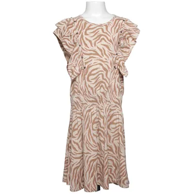 Jurk (Beige, Bruin, Roze) van Persival Katoen, Polyester