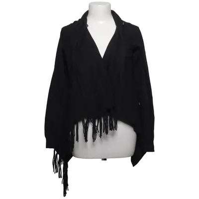 Cardigan (Sort) fra S. Marlon Bomuld, Polyamid, Polyester, Uld