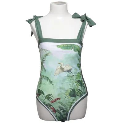 Baddräkt (Grön, Vit, Flerfärgad) från Noracora Polyester