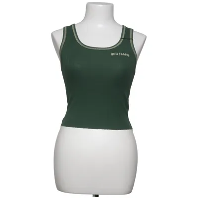 Tanktop (Groen) van BDG by Urban Outfitters Katoen, Elastaan