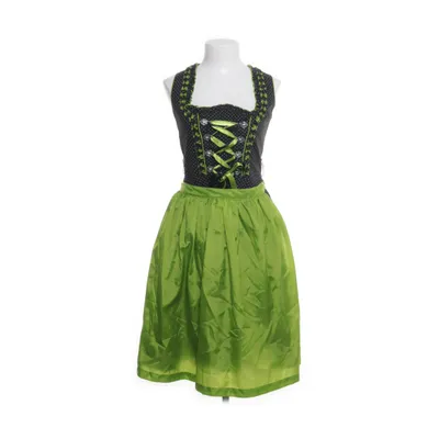 Dirndl (Zwart, Meerkleurig) van Heine Katoen