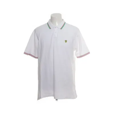 Pikétröja (Vit, Flerfärgad) från Ferrari Bomull