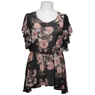 Topp (Svart, Flerfärgad) från Shein Curve Polyester