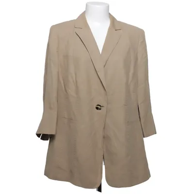 Blazer (Beige) van Marina Rinaldi Acetaat, Lyocell, Viscose