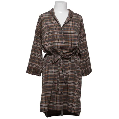 Skjortklänning (Brun, Svart, Grå) från Monki Polyester