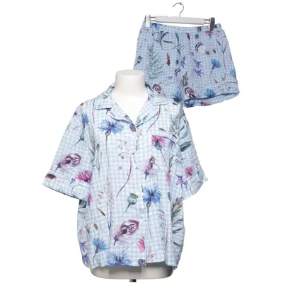 Pyjamasz (Blå, Flerfarvet) fra By Malina Collection Viscose