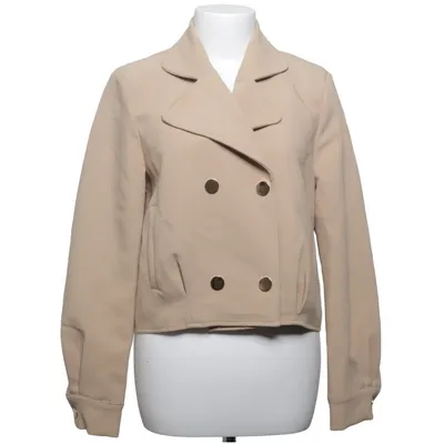Caban (Beige) de Lulumary Élasthane, Polyester, Viscose