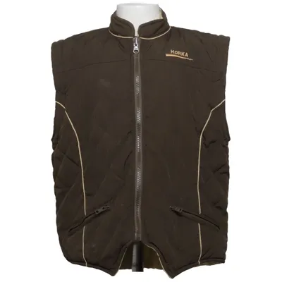 Ytterväst (Brun, Beige) från Horka Polyester, Viskos