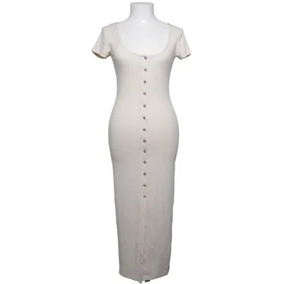 Långklänning (Beige) från Forever 21 Elastan, Polyester, Viskos