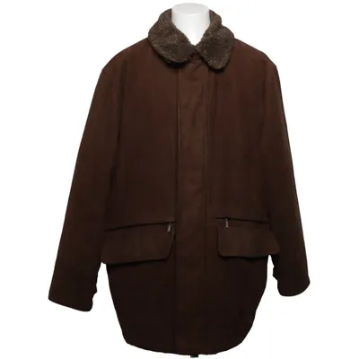 Veste (Marron) de Giovanni Polyester, Polyuréthane, Viscose, Laine