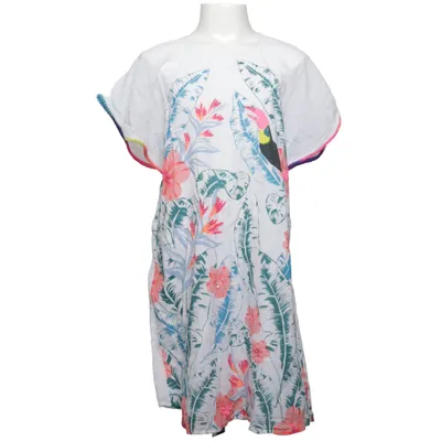 Robe (Blanc, Multicolore) de Billieblush Coton, Polyamide