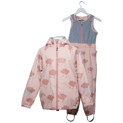 Regnställ (Rosa, Brun) från Geggamoja Polyester, Polyuretan