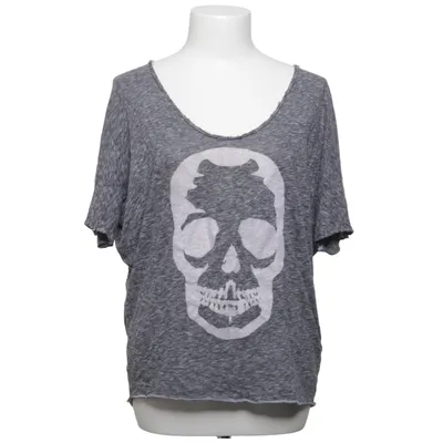 T-shirt (Gray) from Zadig & Voltaire Cotton, Viscose