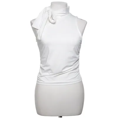 Halternecktopp (Vit) från Divided by H&M Elastan, Polyester