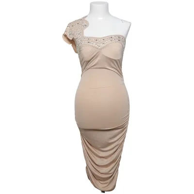 Cocktailjurk (Beige) van Oneness Elastaan, Polyester