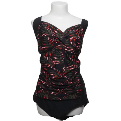 Swimsuit (Black, Multicolored) from Janina Curved Elastane, Polyamide