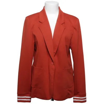Blazer (Rood, Wit) van Kaffe Elastaan, Polyester, Viscose