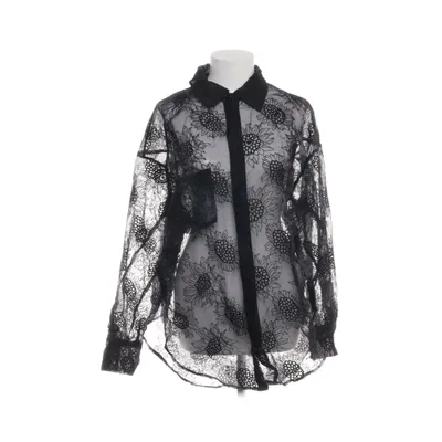 Shirt (Black) from Sandra Mansour x H&M Cotton, Polyamide