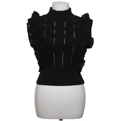 Topp (Svart) från Zara Bomull, Polyester, Viskos