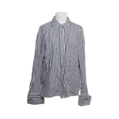Shirt (White, Gray) from H&M Studio Cotton