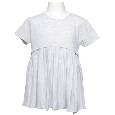 Top péplum (Soft Collection) de Zara Girls Coton, Polyester