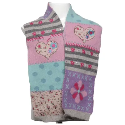 Scarf (Multicolored) from Angels by Accessorize Angora, Cotton, Polyamide