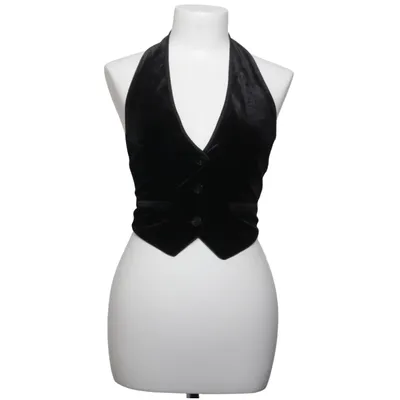 Halter neck top (Clean Cut Velvet Vest) from Nelly Elastane, Polyester