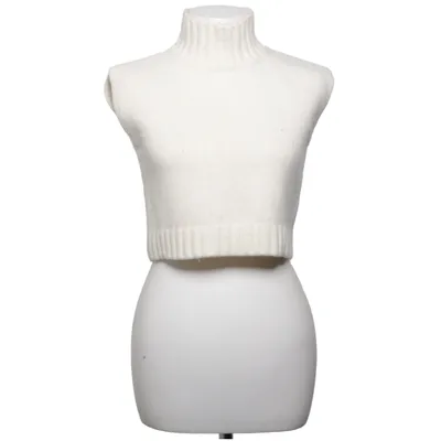 Slipover (Vit) från Massimo Dutti Ull
