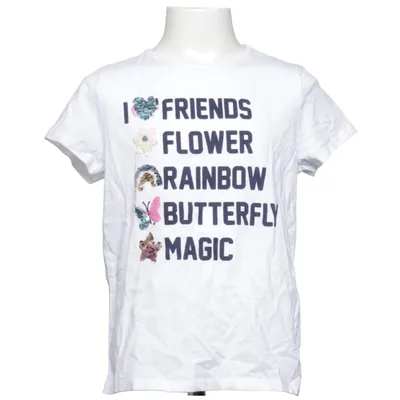 T-shirt (Wit, Meerkleurig) van Inextenso Katoen