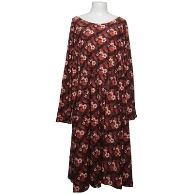 Kjole (Brun, Pink, Flerfarvet) fra Tante Betsy Elastan, Viscose